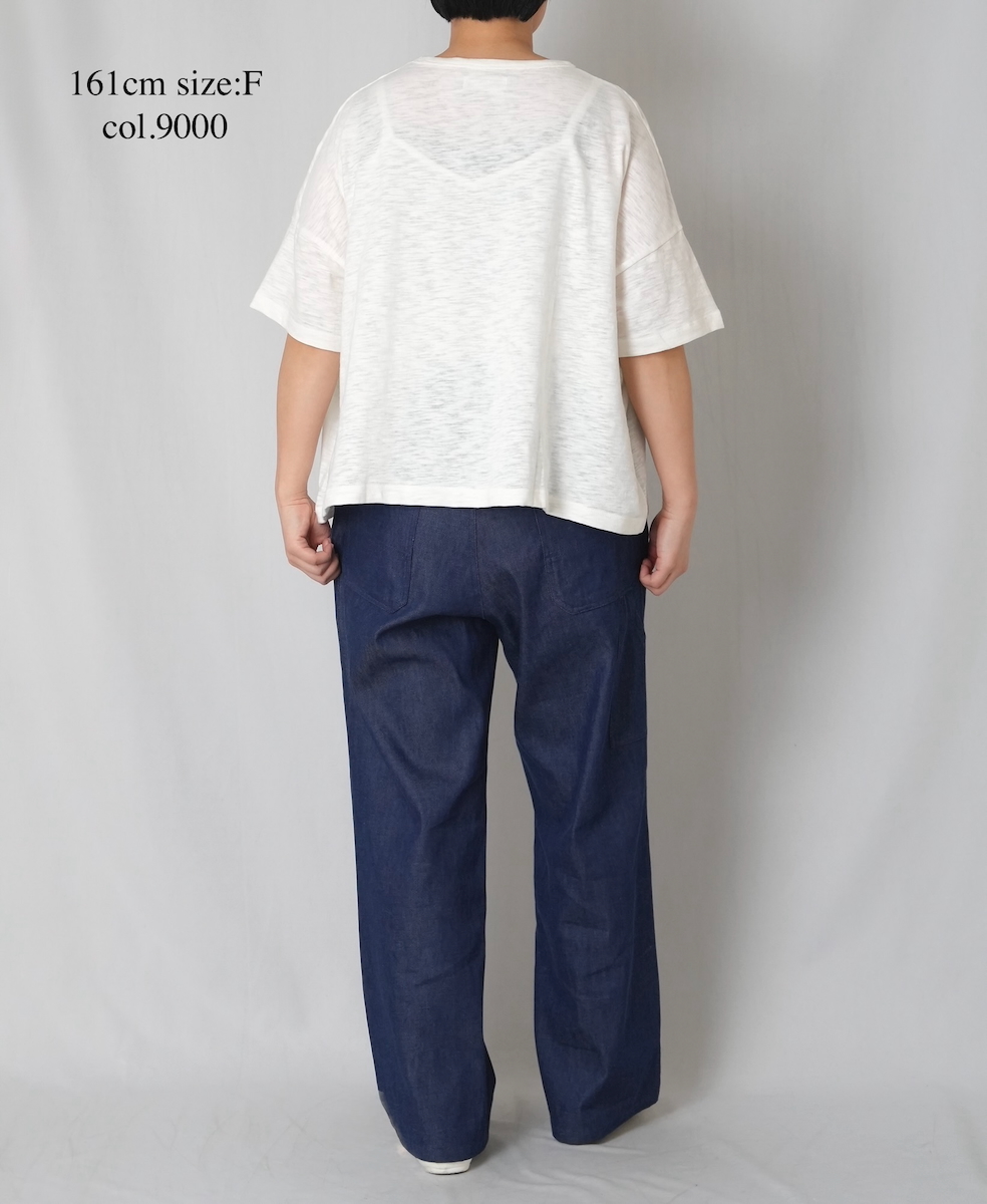 GNSL26001(Tシャツ) SLUB VINTAGE CREW NECK T-SHIRTS