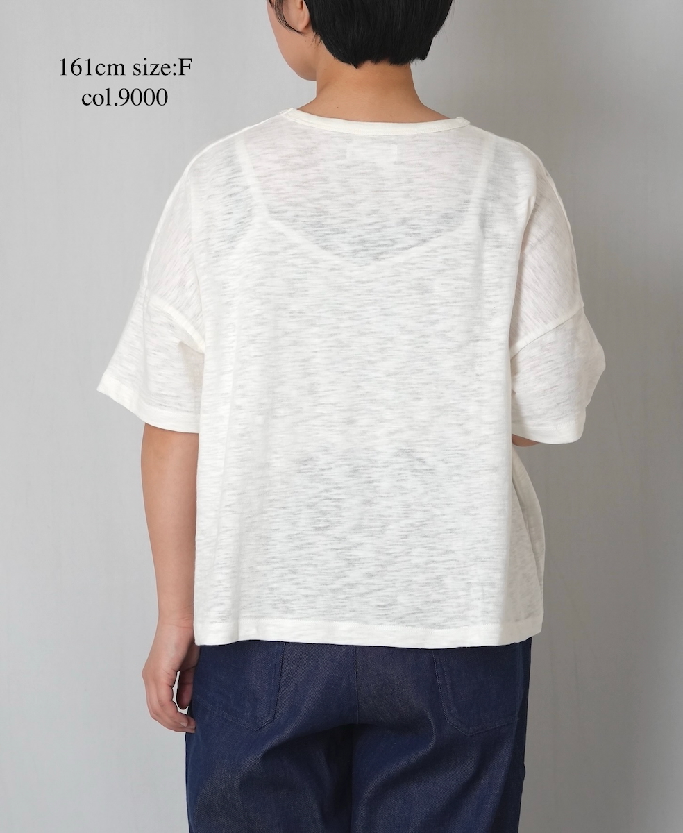 GNSL26001(Tシャツ) SLUB VINTAGE CREW NECK T-SHIRTS