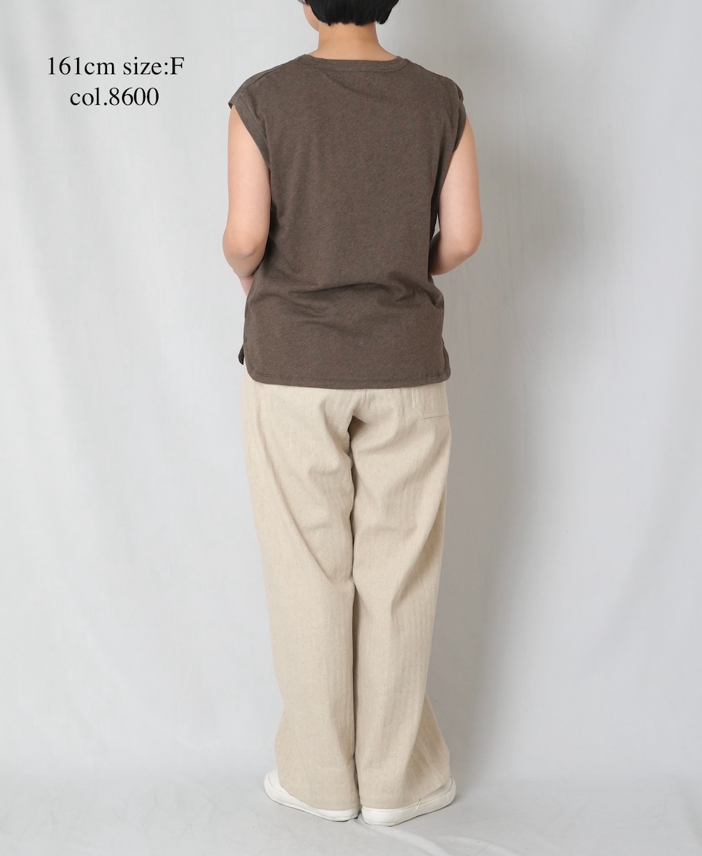 GNSL26012(Tシャツ) ORGANIC COTTON JERSEY CREW-NECK FRNCH/SL SHIRTS