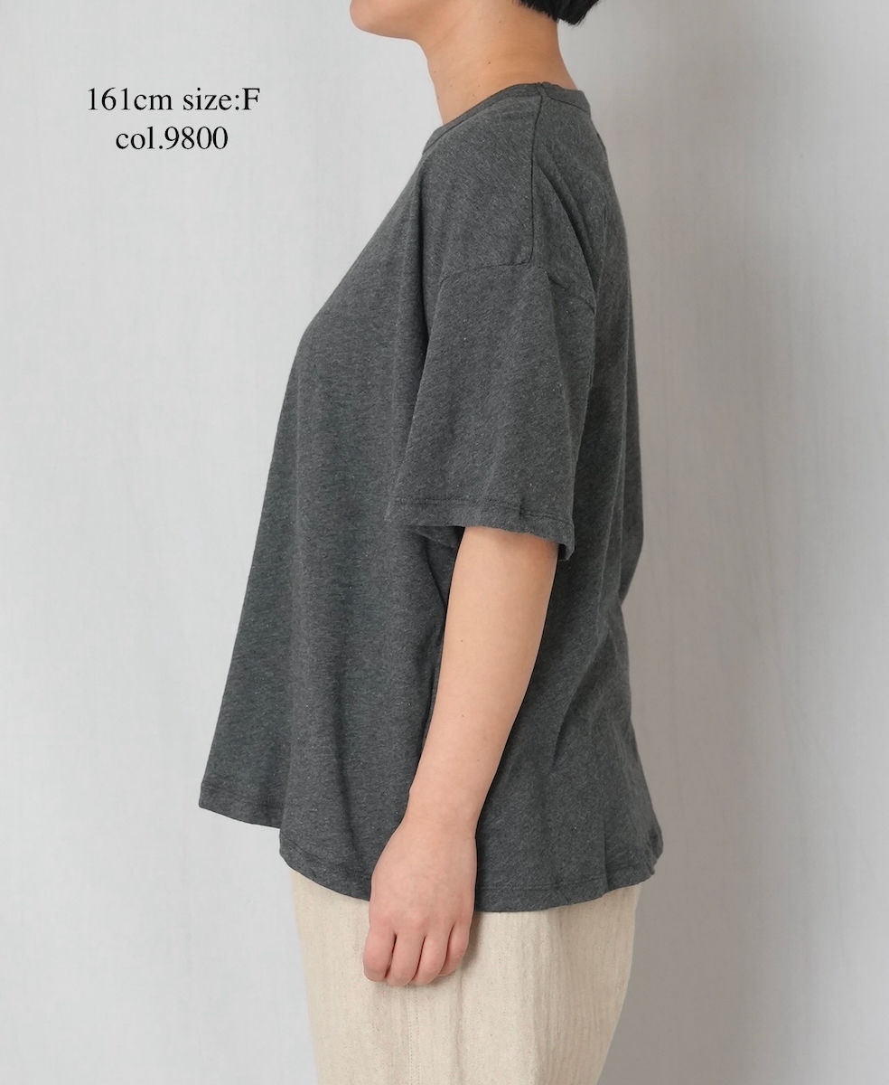 GNSL26011(Tシャツ) ORGANIC COTTON JERSEY CREW-NECK T-SHIRTS