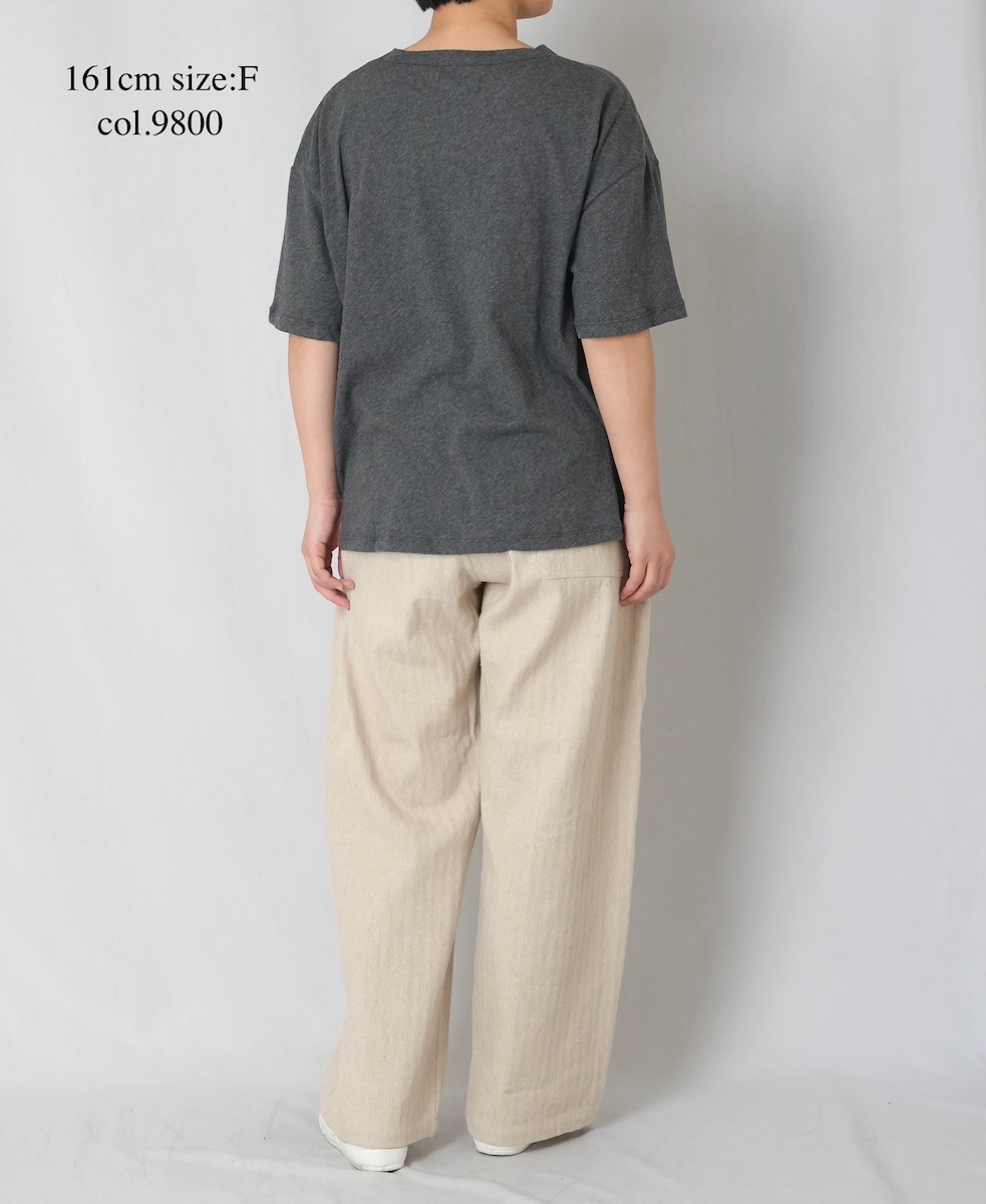GNSL26011(Tシャツ) ORGANIC COTTON JERSEY CREW-NECK T-SHIRTS