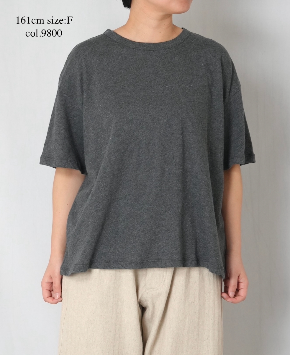 GNSL26011(Tシャツ) ORGANIC COTTON JERSEY CREW-NECK T-SHIRTS