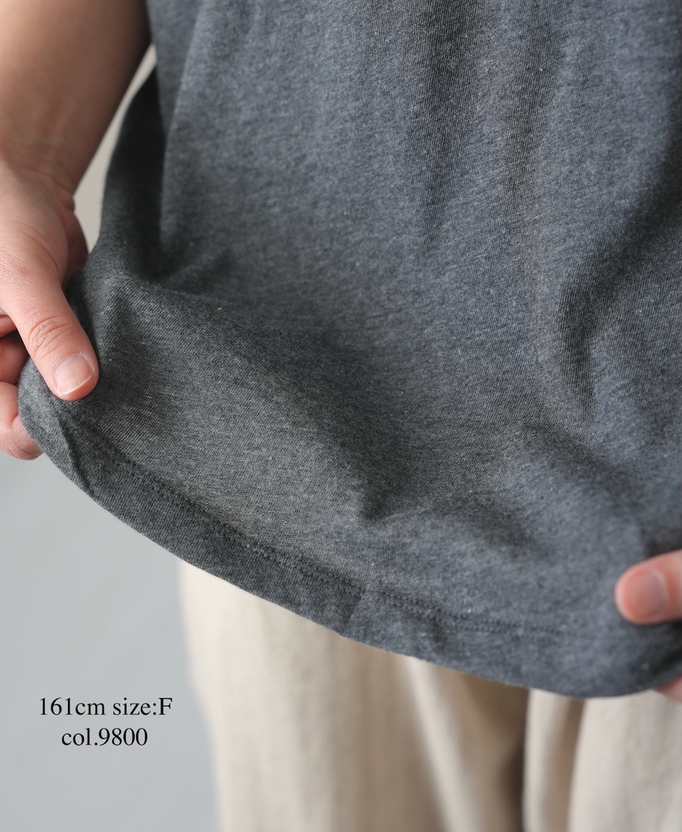 GNSL26011(Tシャツ) ORGANIC COTTON JERSEY CREW-NECK T-SHIRTS