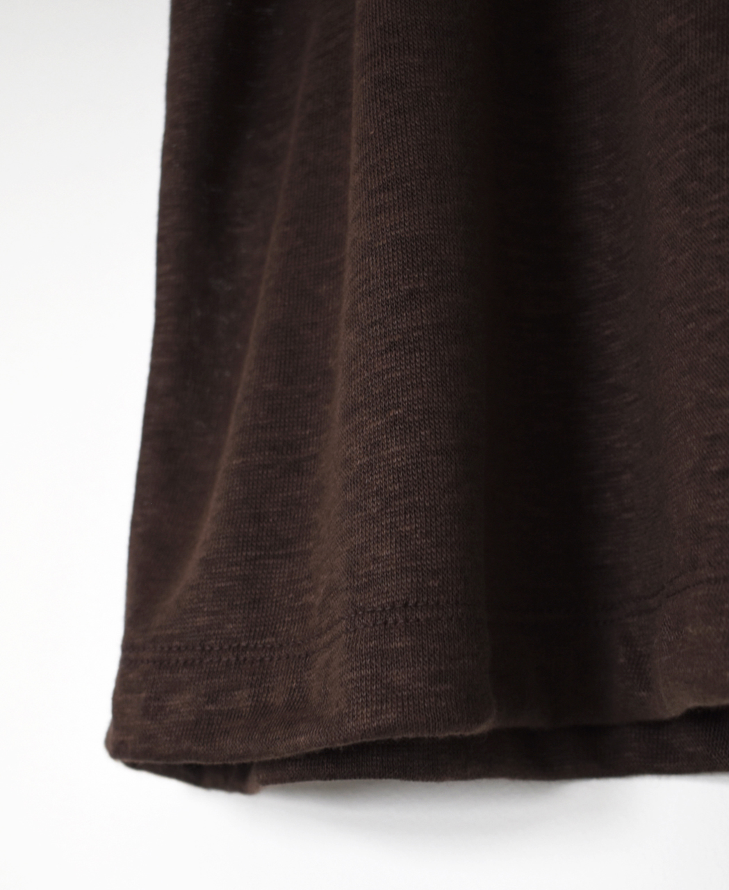 GNMDS26021(Tシャツ) LINEN SINGLE JERSEY BOAT NECK T-SHIRTS