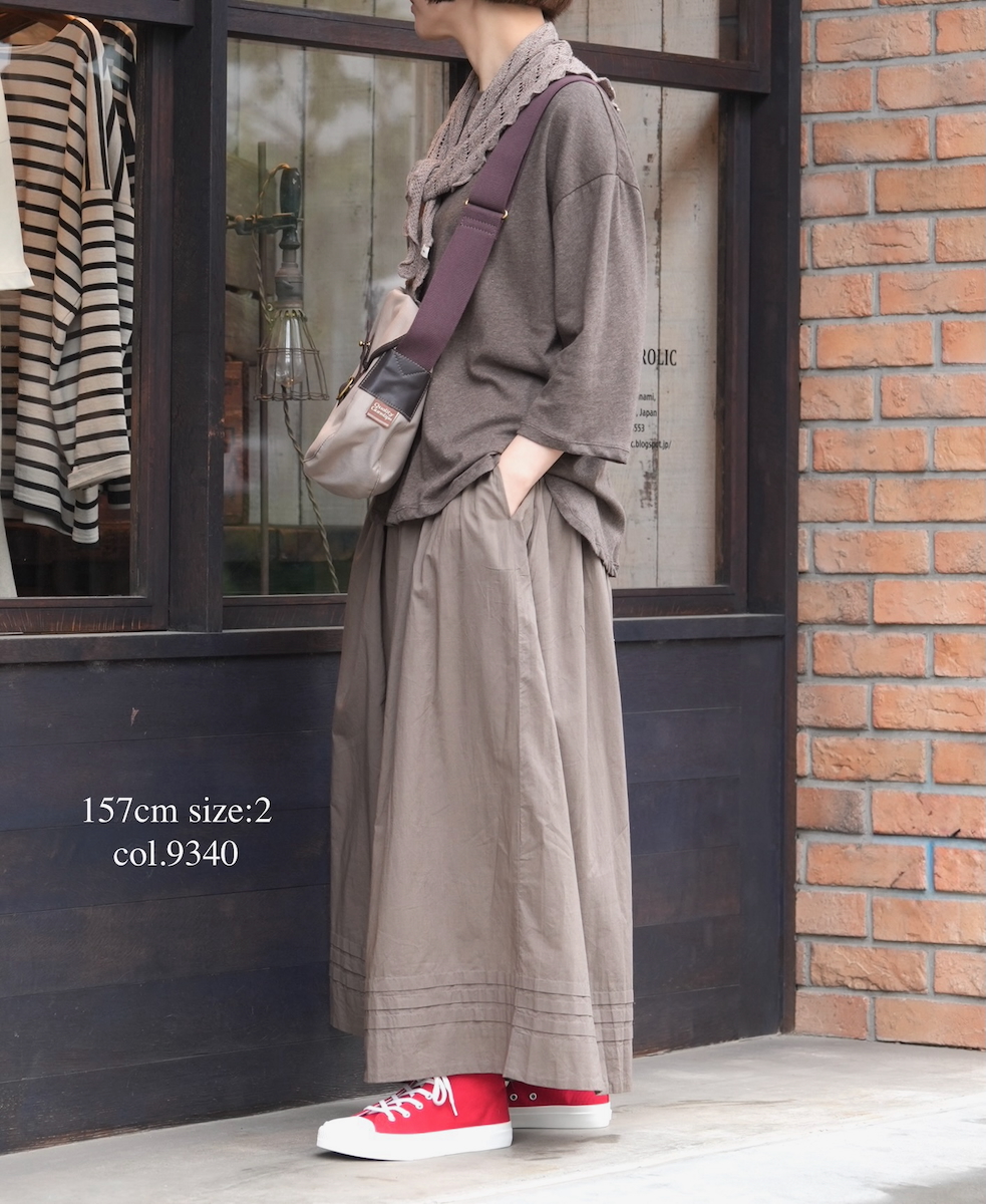 NSL26005(キュロット) 60s CAMBRIC PLAIN CULOTTES