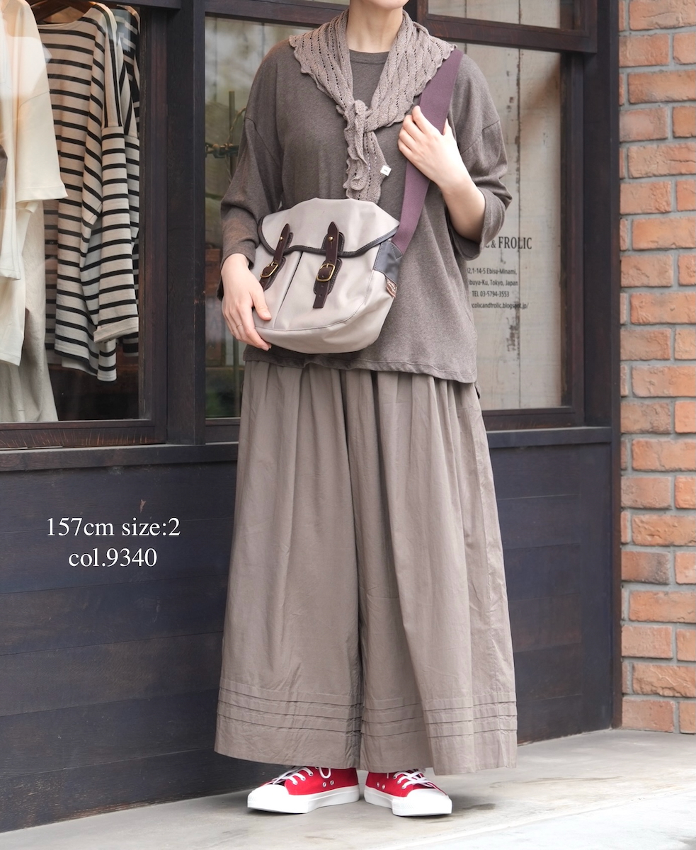 NSL26005(キュロット) 60s CAMBRIC PLAIN CULOTTES