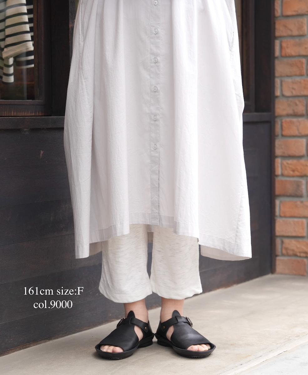 GNSL23334 (パンツ) SLUB VINTAGE EASY TAPERED PANTS