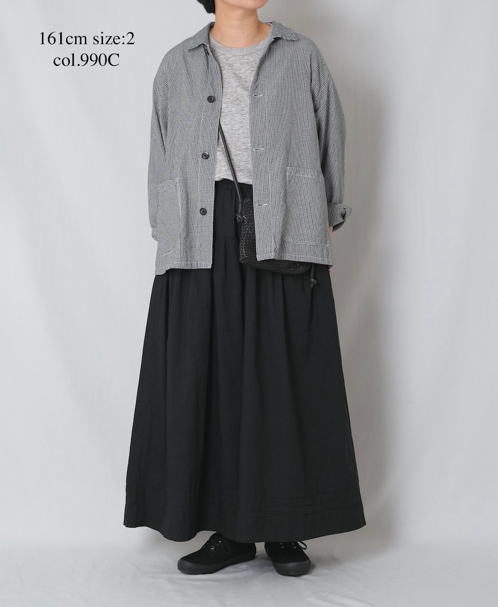 INAM2631C(ジャケット) SEERSUCKER GINGHAM CHECK WASH AUTHENTIC WORK JACKET