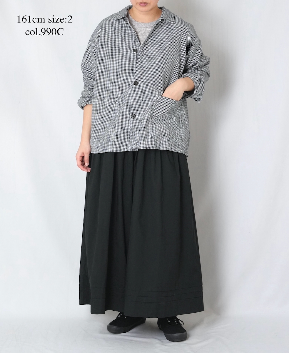 INAM2631C(ジャケット) SEERSUCKER GINGHAM CHECK WASH AUTHENTIC WORK JACKET