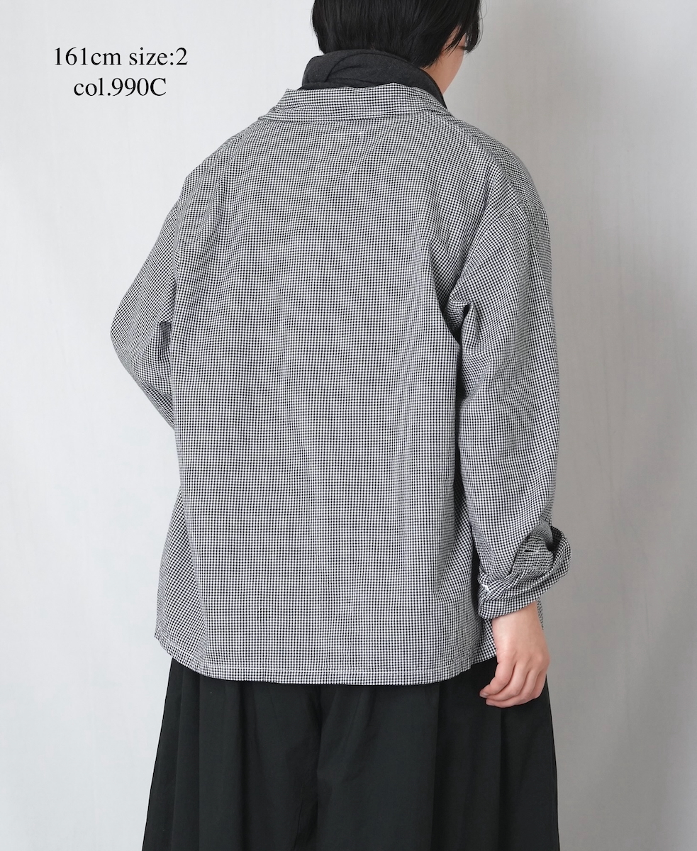 INAM2631C(ジャケット) SEERSUCKER GINGHAM CHECK WASH AUTHENTIC WORK JACKET