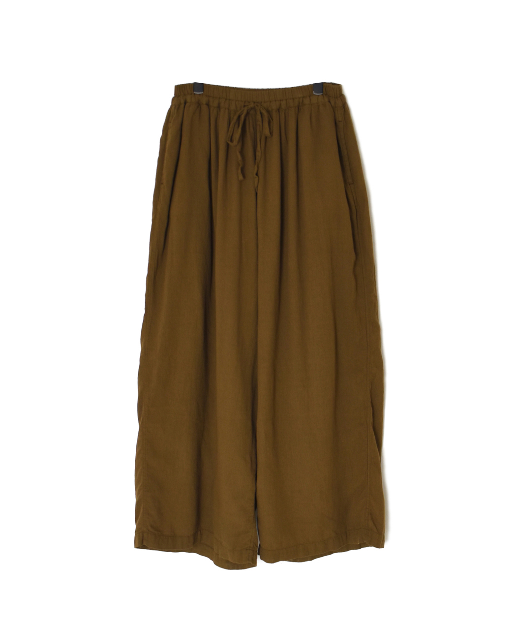 INAM2505G3D(パンツ) 30s GAUZE OVERDYE UTILITY GATHERED EASY PANTS WITH LINING