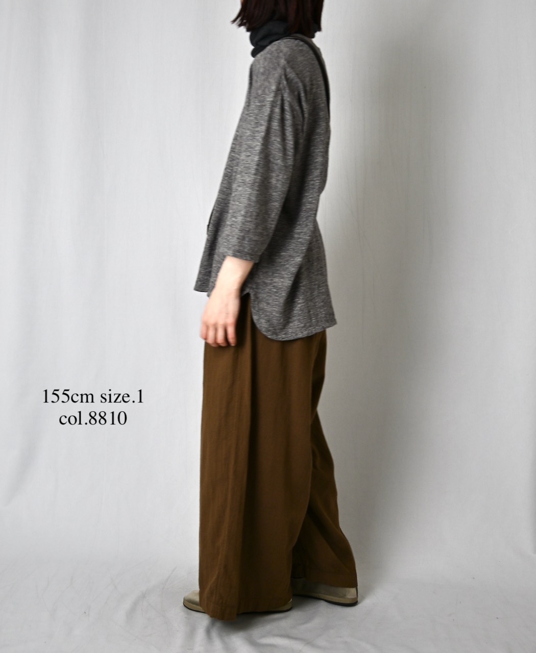 INAM2505G3D(パンツ) 30s GAUZE OVERDYE UTILITY GATHERED EASY PANTS WITH LINING
