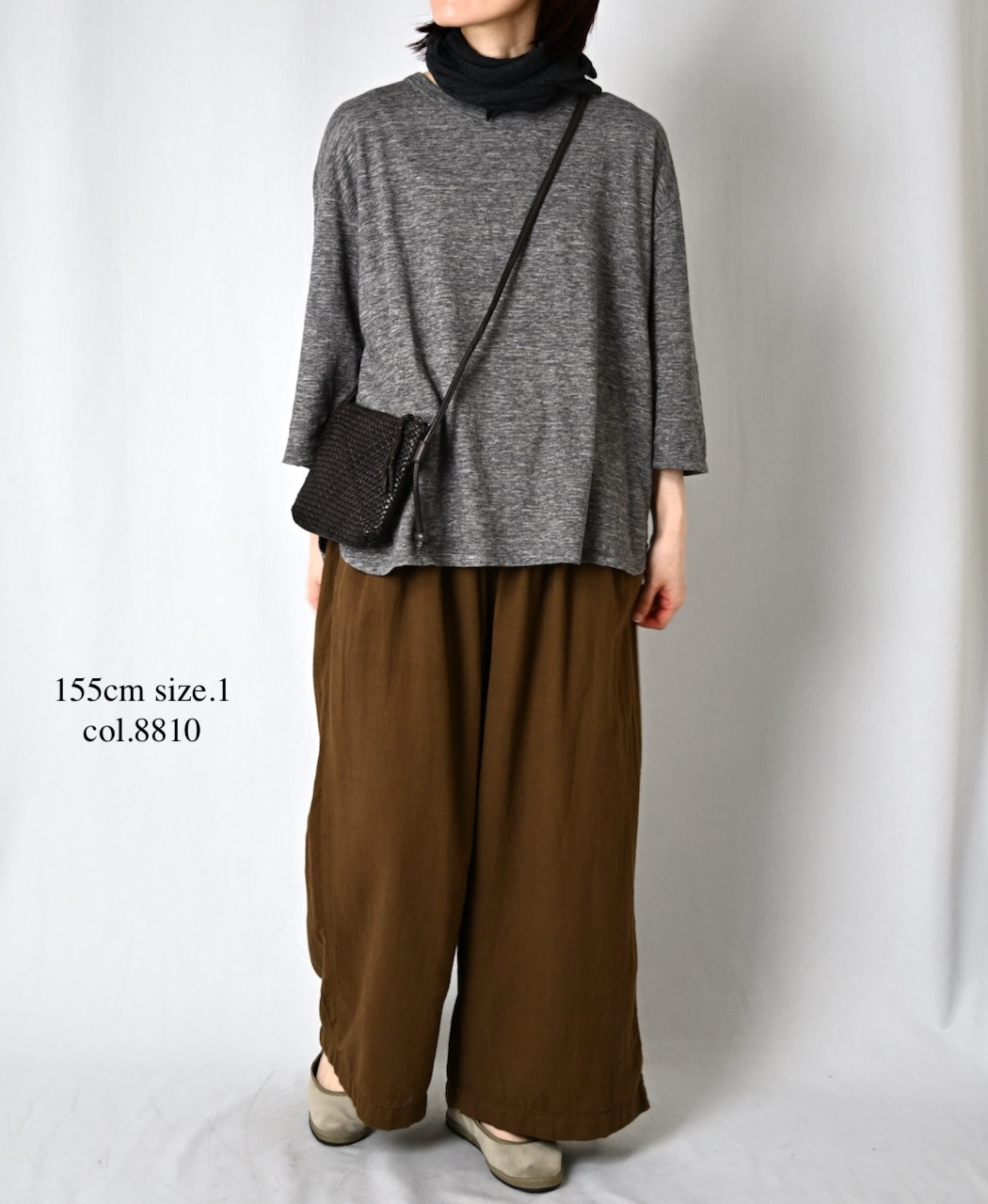 INAM2505G3D(パンツ) 30s GAUZE OVERDYE UTILITY GATHERED EASY PANTS WITH LINING