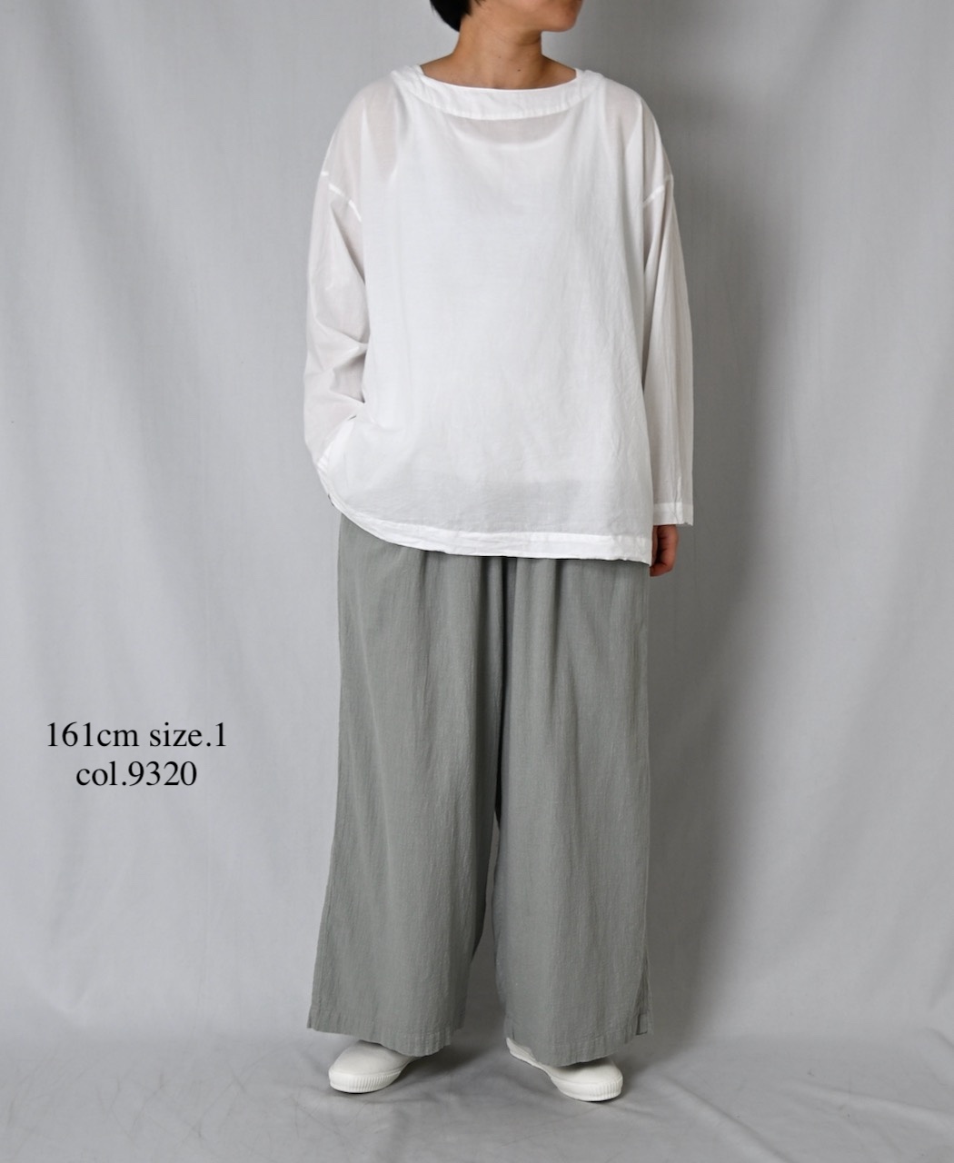 INAM2505G3D(パンツ) 30s GAUZE OVERDYE UTILITY GATHERED EASY PANTS WITH LINING