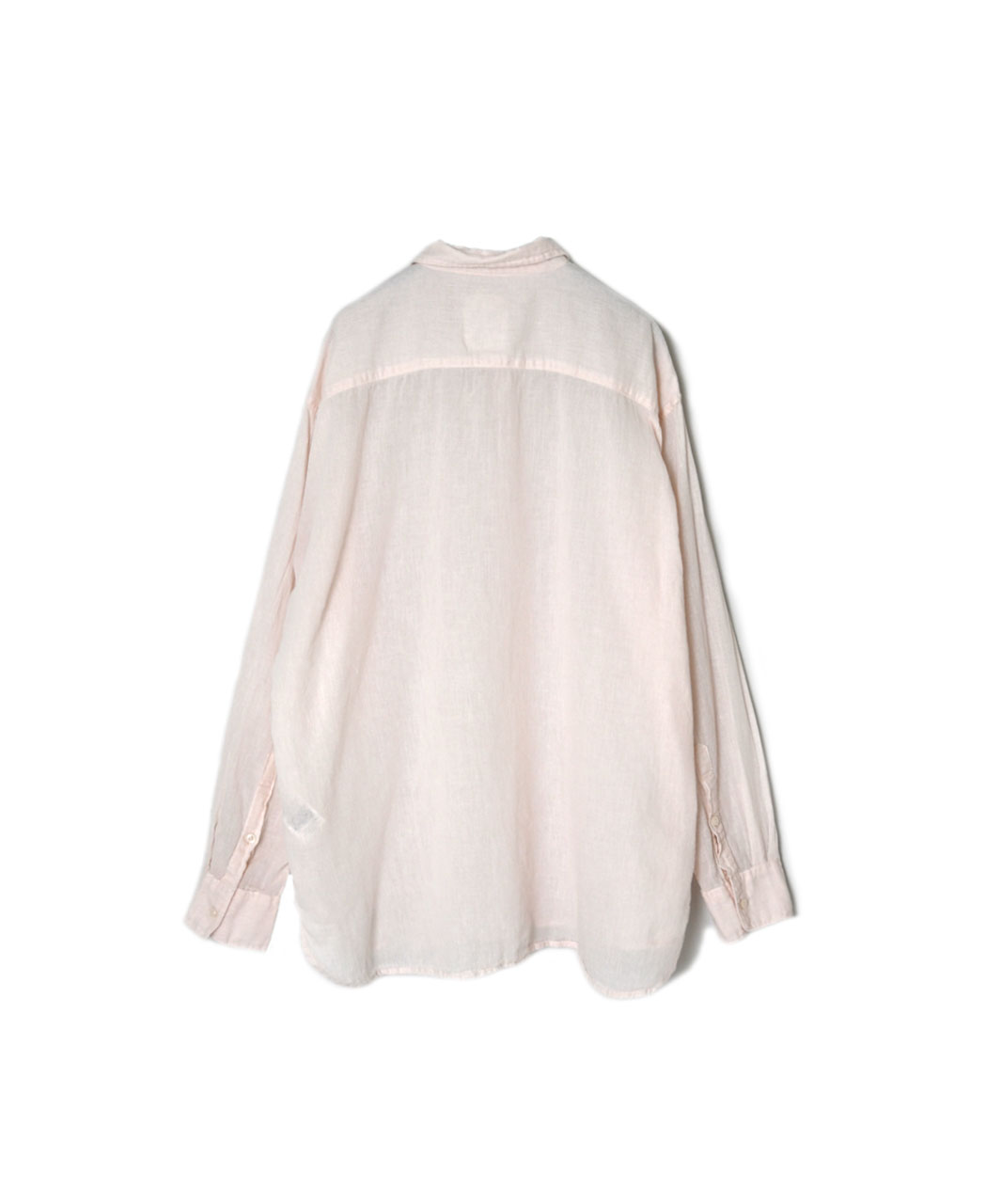 INAM2502G3D(シャツ) 30s GAUZE PLAIN OVERDYE UTILITY REGULAR COLLAR SHIRT