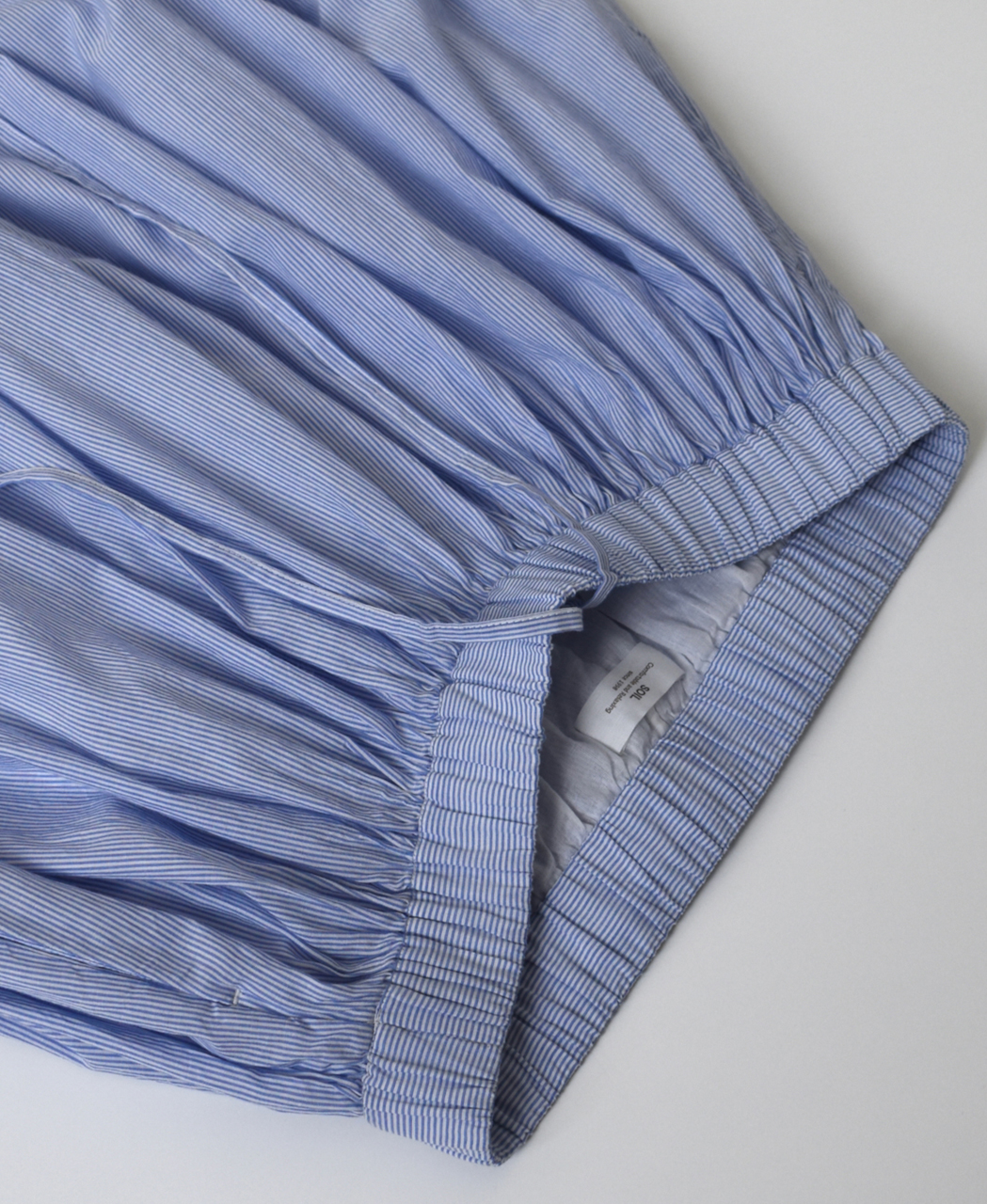 NSL26015(キュロット) 80s COTTON VOILE STRIPE CULOTTES