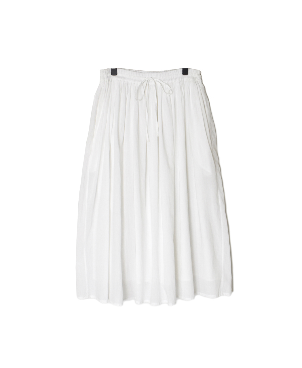 NSL26025(スカート) 80s COTTON VOILE PLAIN  GATHERD SKIRT