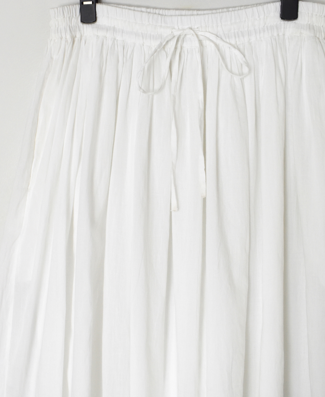 NSL26025(スカート) 80s COTTON VOILE PLAIN  GATHERD SKIRT