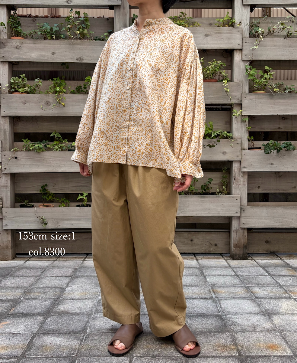 GNMDS2501CLW(パンツ) COTTON LINEN DYE WEATHER 2TUCK TAPERED EASY PANTS
