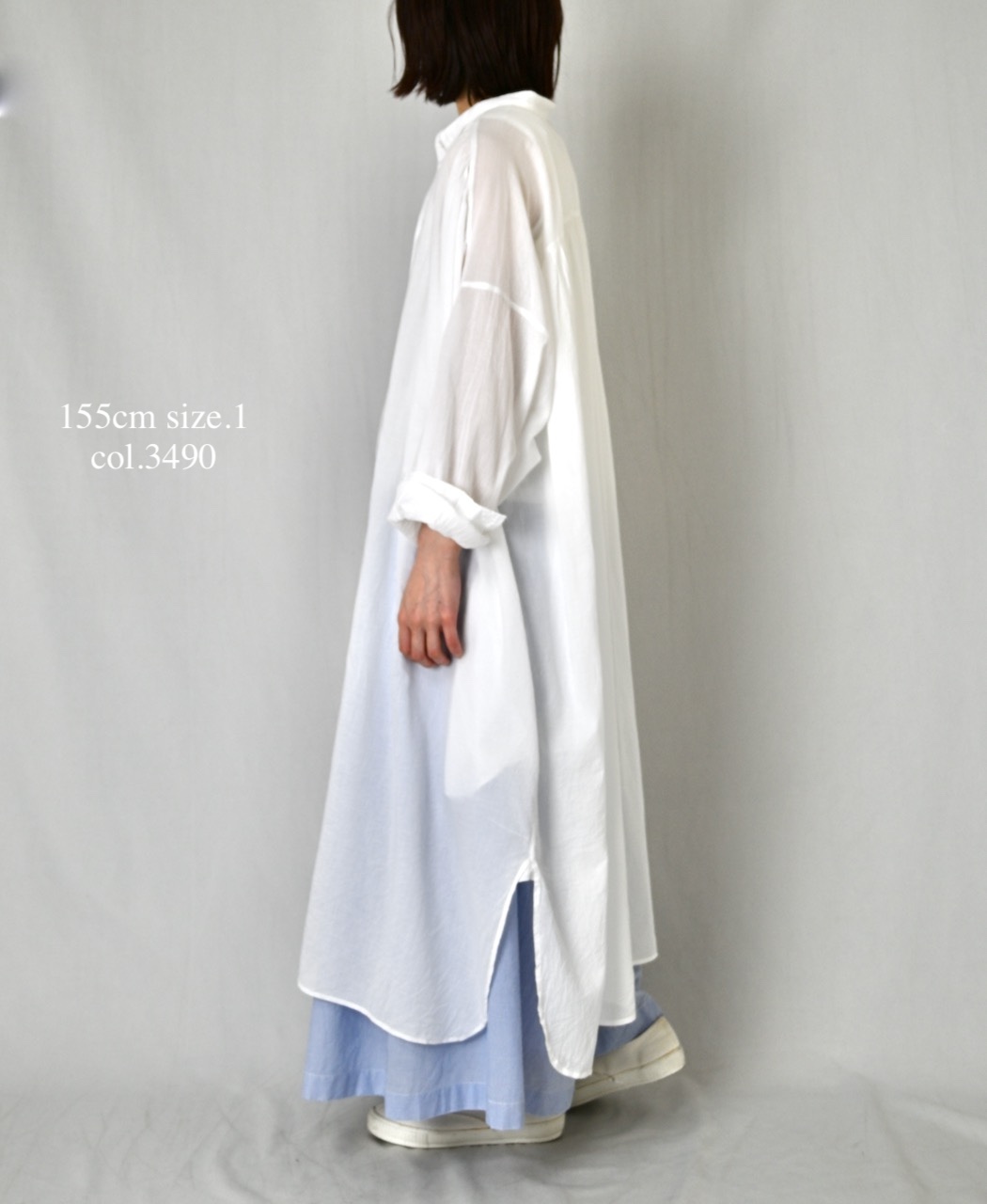 NSL26015(キュロット) 80s COTTON VOILE STRIPE CULOTTES