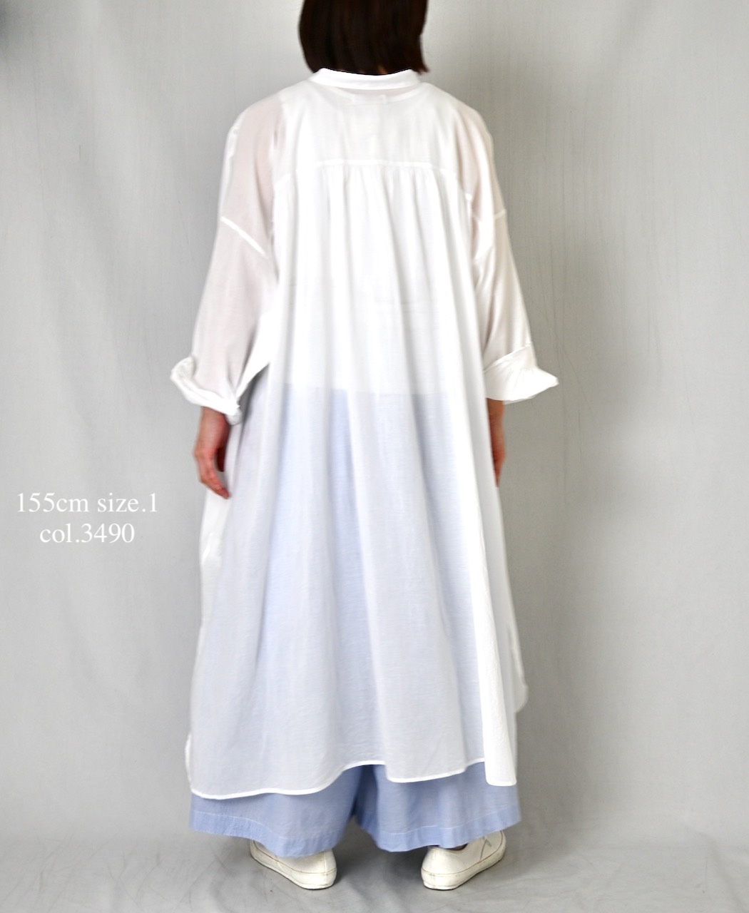 NSL26015(キュロット) 80s COTTON VOILE STRIPE CULOTTES