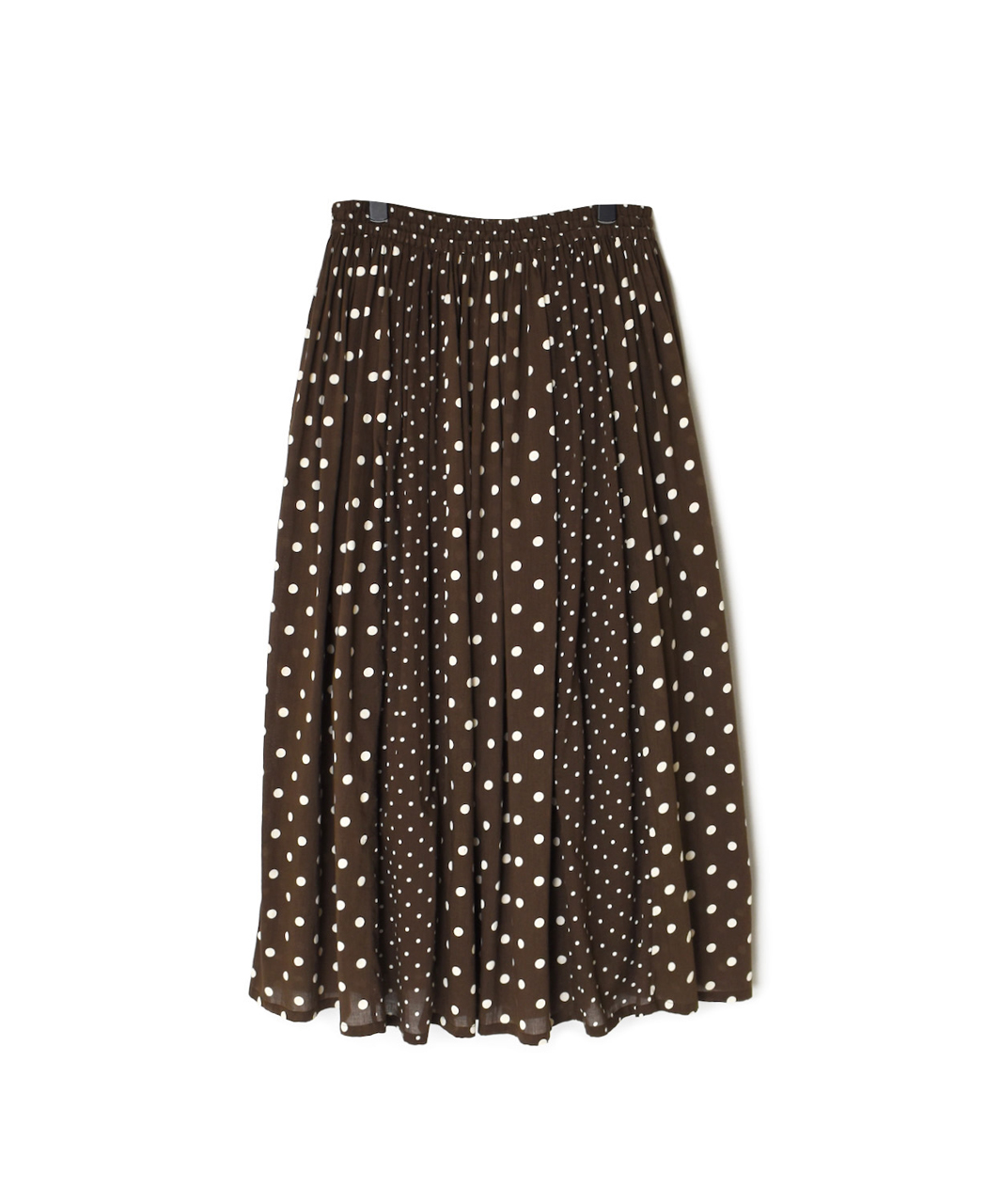 NSL26057(スカート) 80s COTTON VOILE DOT PRINT PATCHWORK GATHERED SKIRT