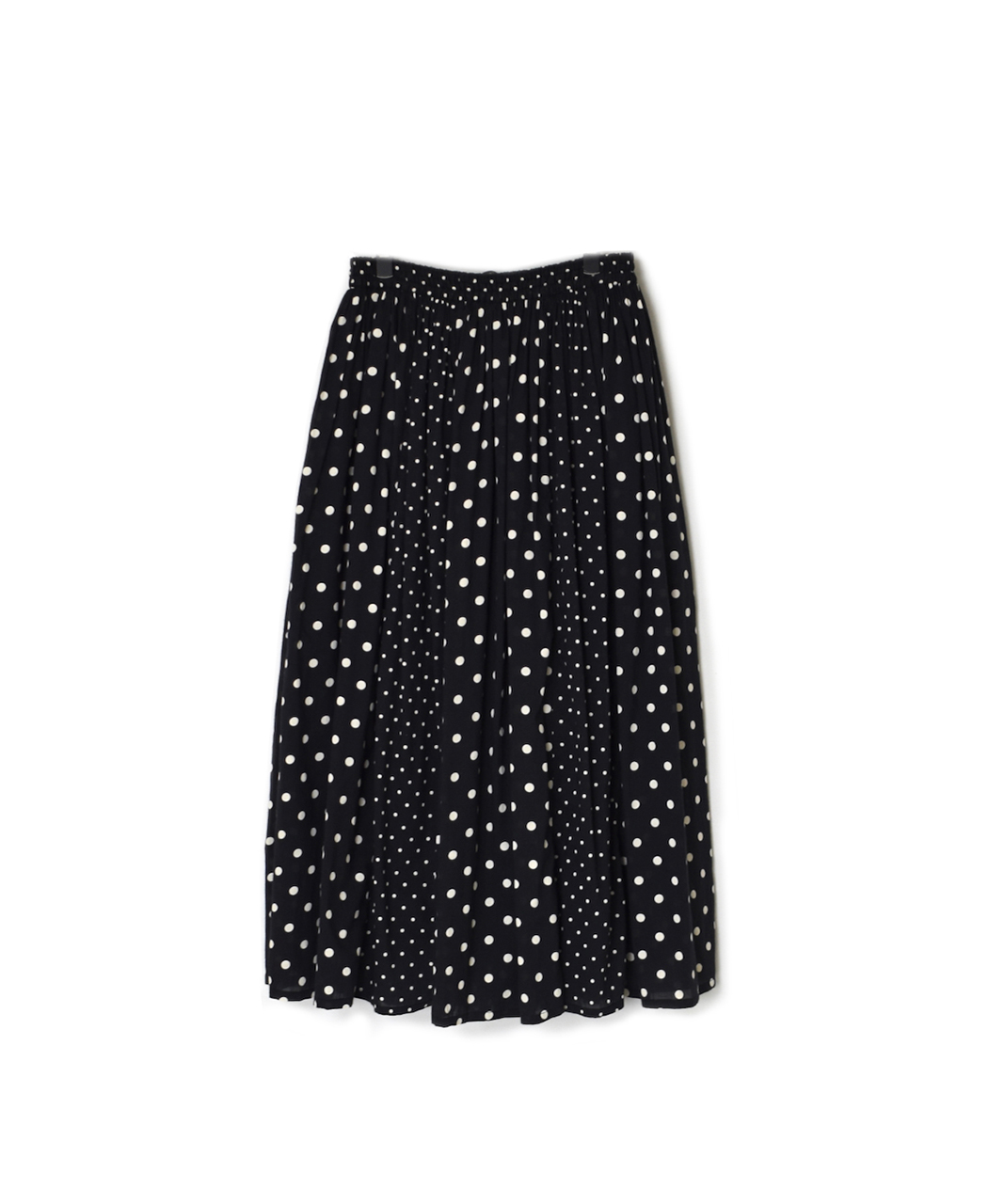 NSL26057(スカート) 80s COTTON VOILE DOT PRINT PATCHWORK GATHERED SKIRT