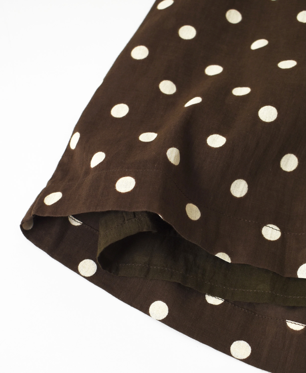 NSL26055(パンツ) 80s COTTON VOILE DOT PRINT WIDE EASY PANTS