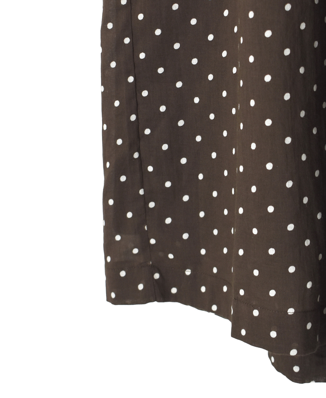 NSL26055(パンツ) 80s COTTON VOILE DOT PRINT WIDE EASY PANTS