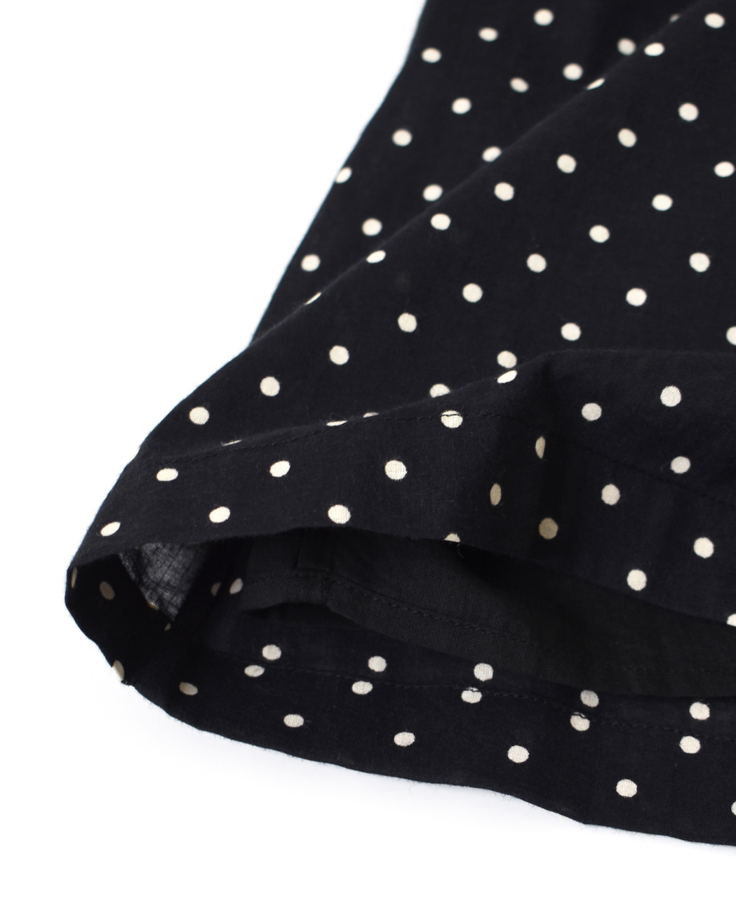 NSL26055(パンツ) 80s COTTON VOILE DOT PRINT WIDE EASY PANTS