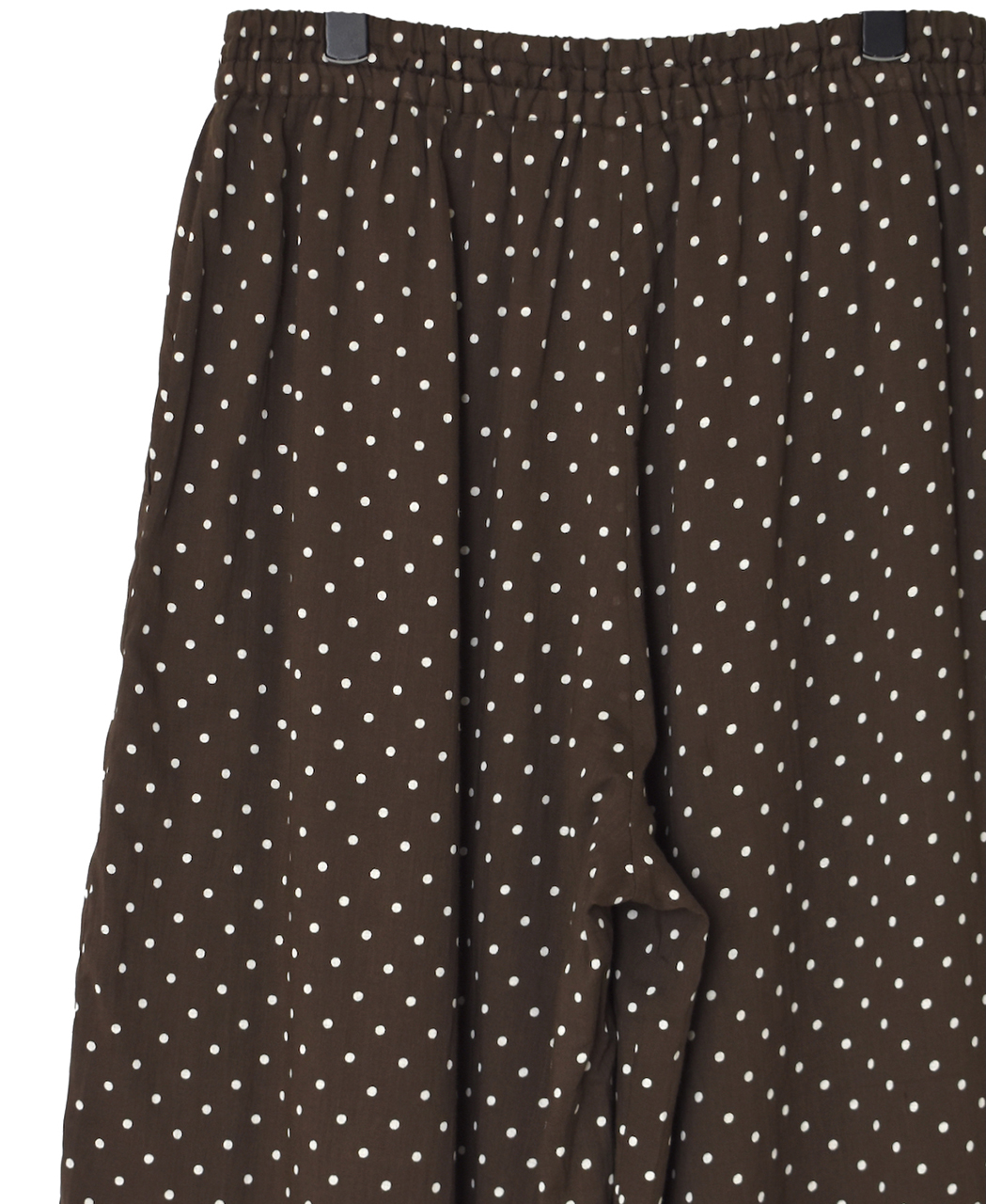 NSL26055(パンツ) 80s COTTON VOILE DOT PRINT WIDE EASY PANTS