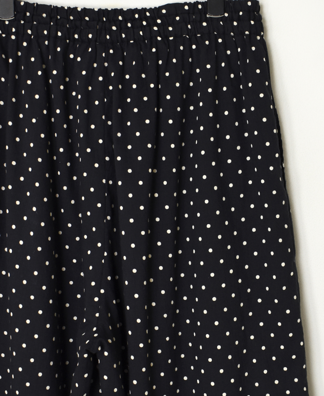 NSL26055(パンツ) 80s COTTON VOILE DOT PRINT WIDE EASY PANTS