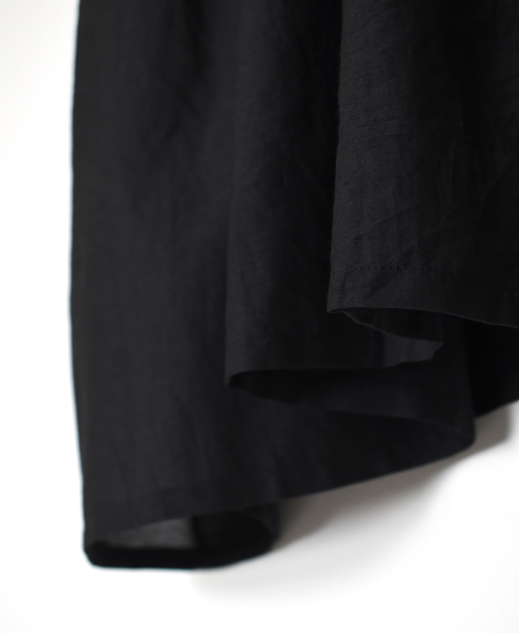 NSL26041(シャツ) COTTON SILK PLAIN BANDED COLLAR FRENCH/SL SHIRT