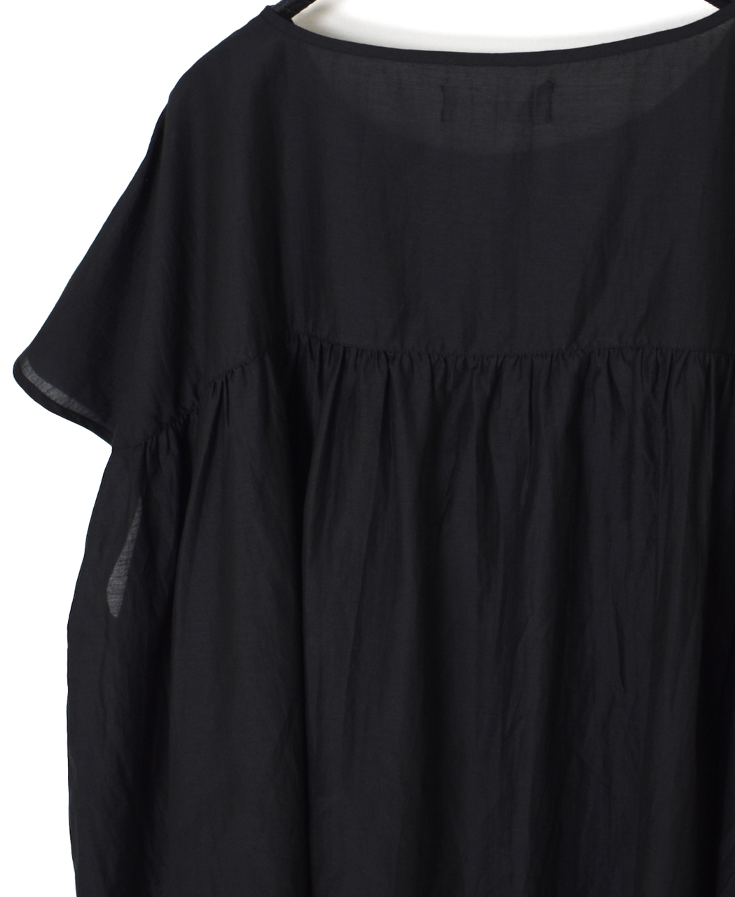 NSL26042(スモック) COTTON SILK PLAIN GATHERED SMOCK