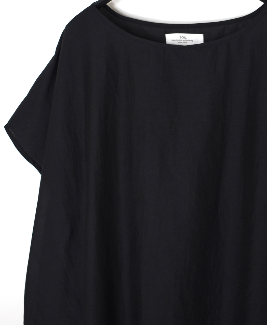 NSL26042(スモック) COTTON SILK PLAIN GATHERED SMOCK