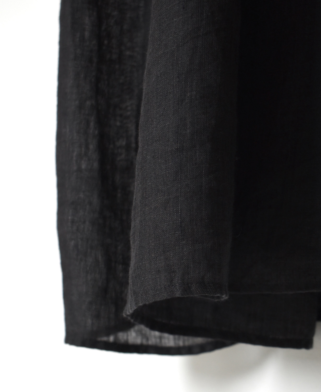 NMDS26272(ワンピース) 80s POWER LOOM LINEN PLAIN BOAT-NECK LACE PULLOVER DRESS