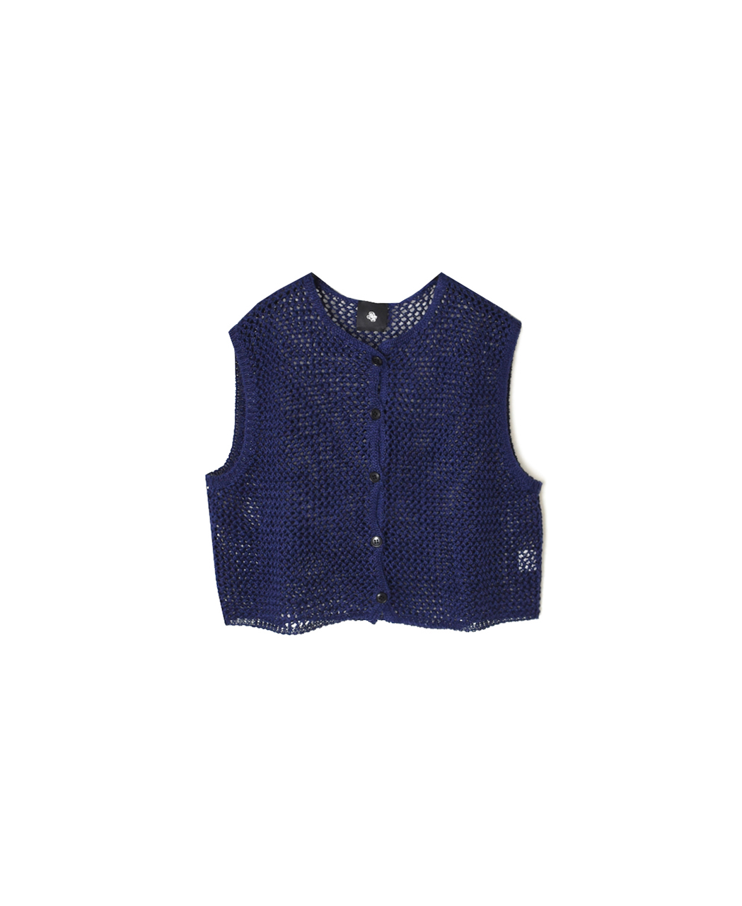 CNMDS2601(ベスト) 5GG LINEN OPENWORK KNIT VEST
