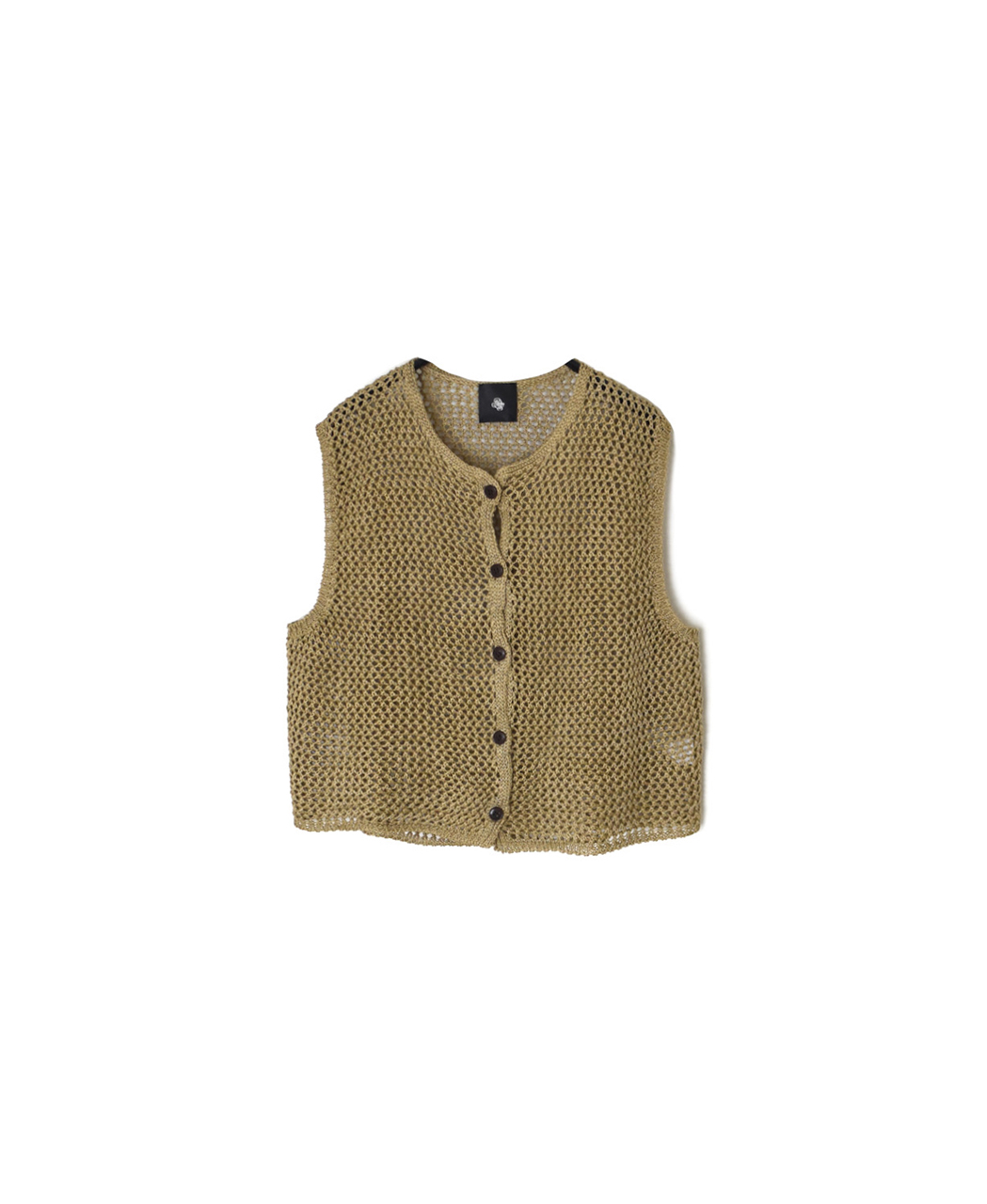 CNMDS2601(ベスト) 5GG LINEN OPENWORK KNIT VEST