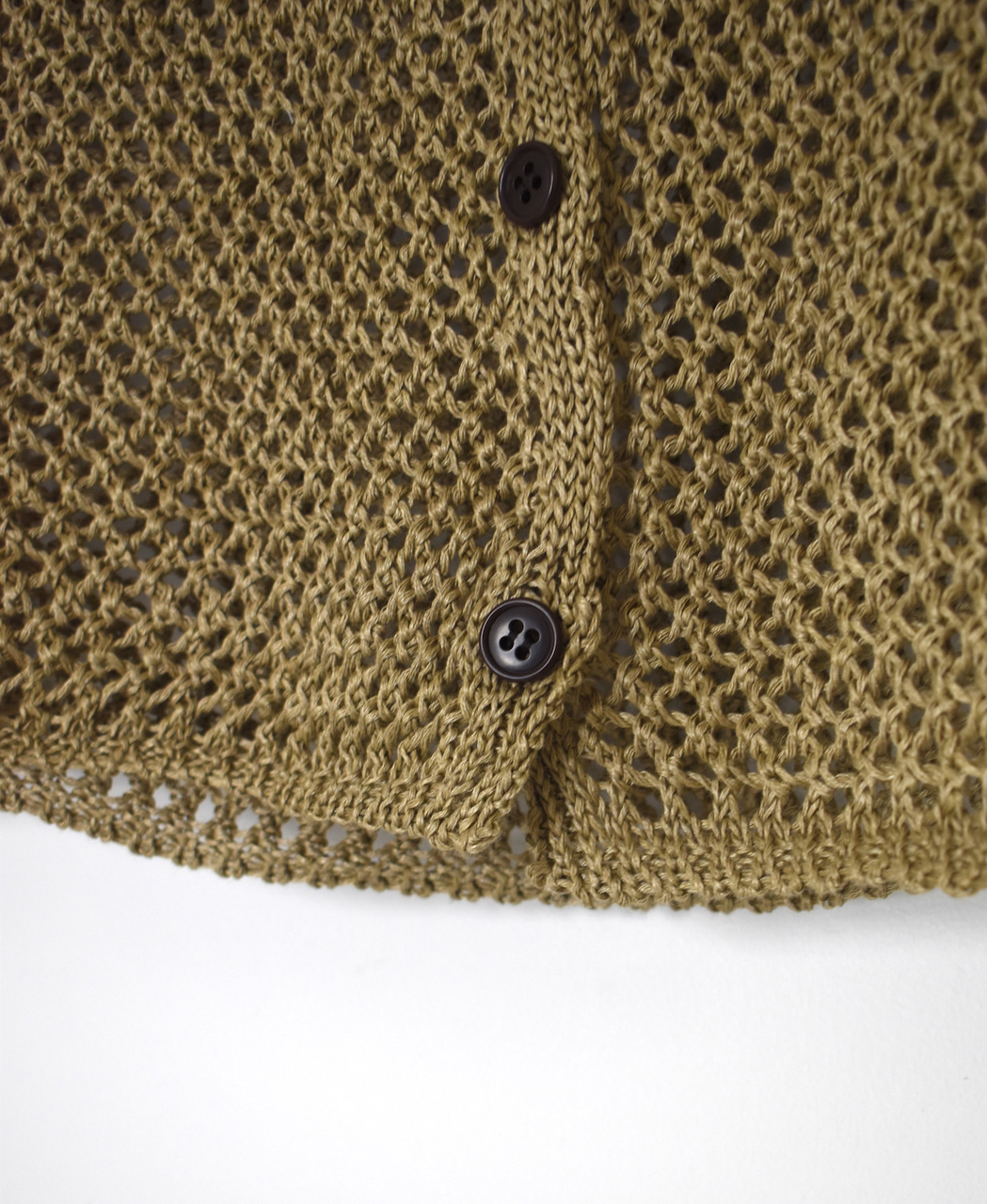 CNMDS2601(ベスト) 5GG LINEN OPENWORK KNIT VEST