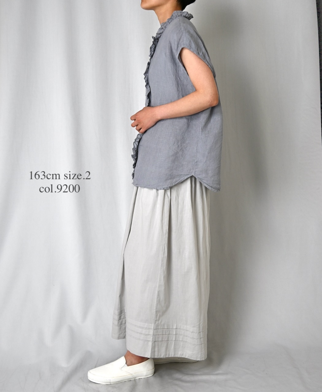 NSL26005(キュロット) 60s CAMBRIC PLAIN CULOTTES
