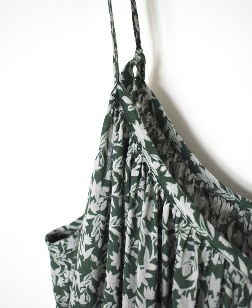 NSL26074(ワンピース) 80s VOILE TWO TONE FLOWER PRINT 2WAY CAMISOLE DRESS