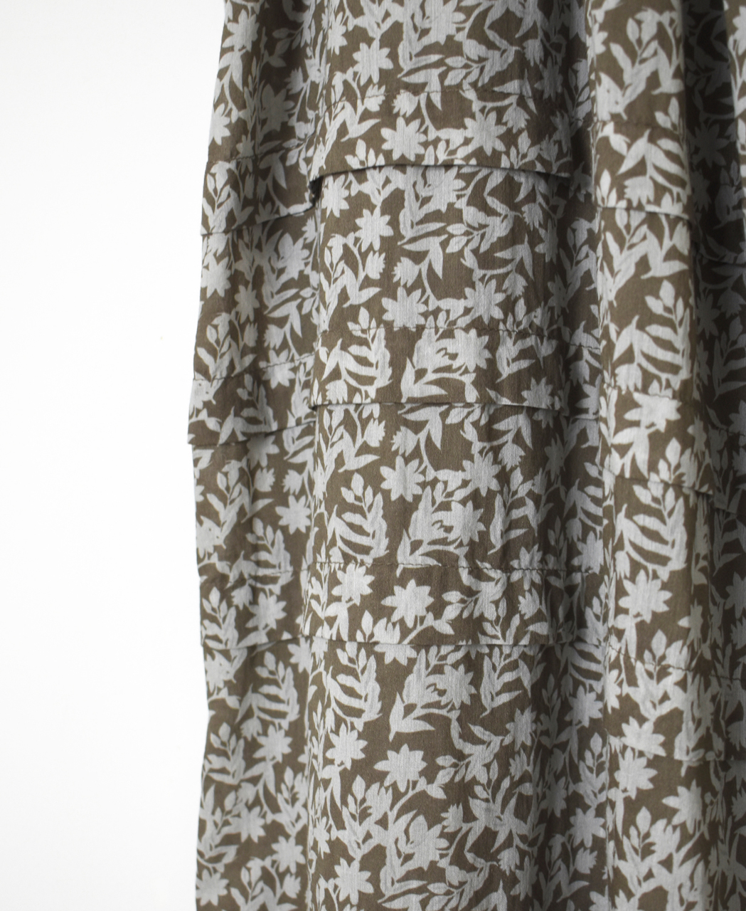 NSL26074(ワンピース) 80s VOILE TWO TONE FLOWER PRINT 2WAY CAMISOLE DRESS
