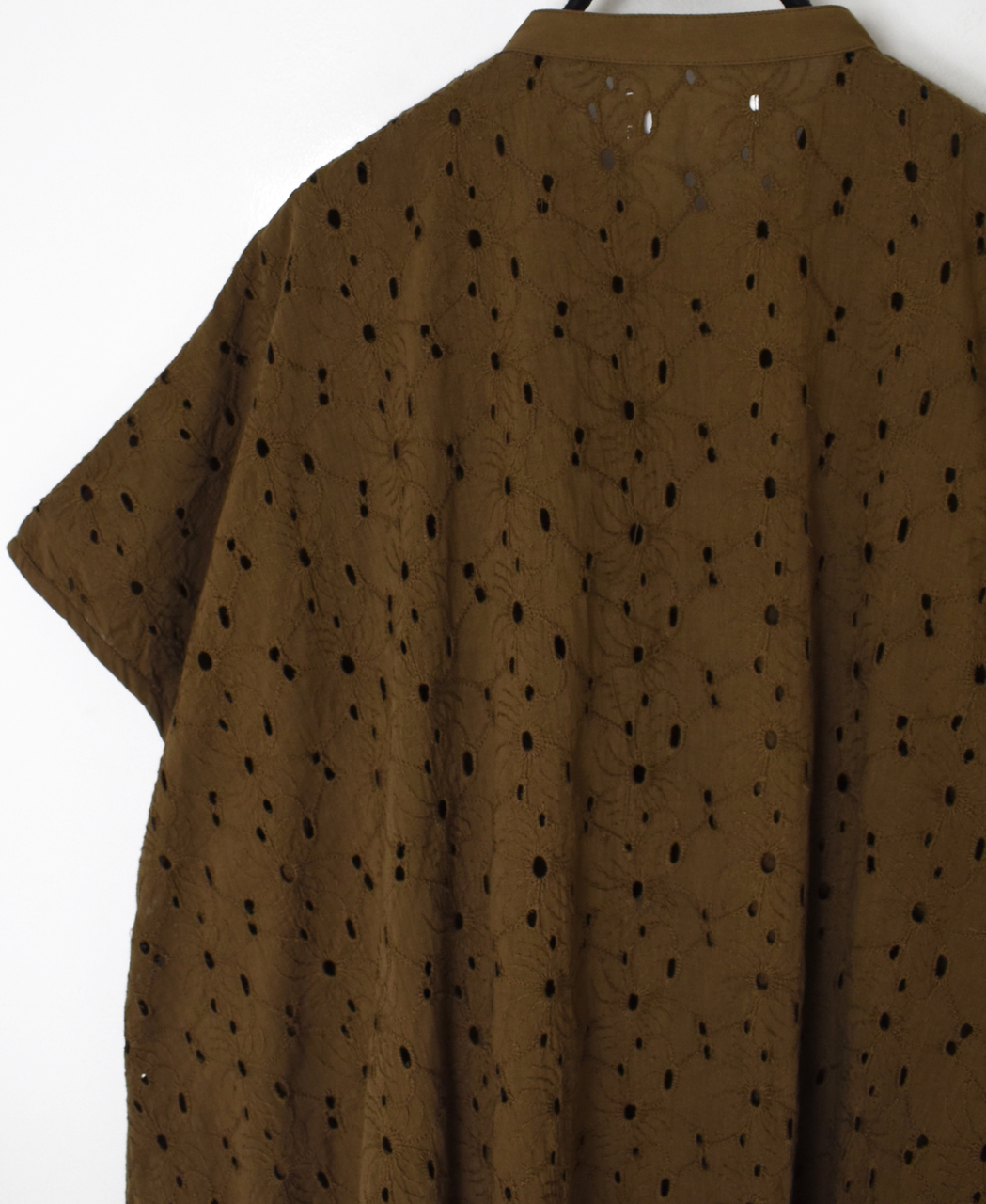 NSL26081(シャツ) ALL HEMLA BANDED COLLAR FRENCH/SL SHIRT
