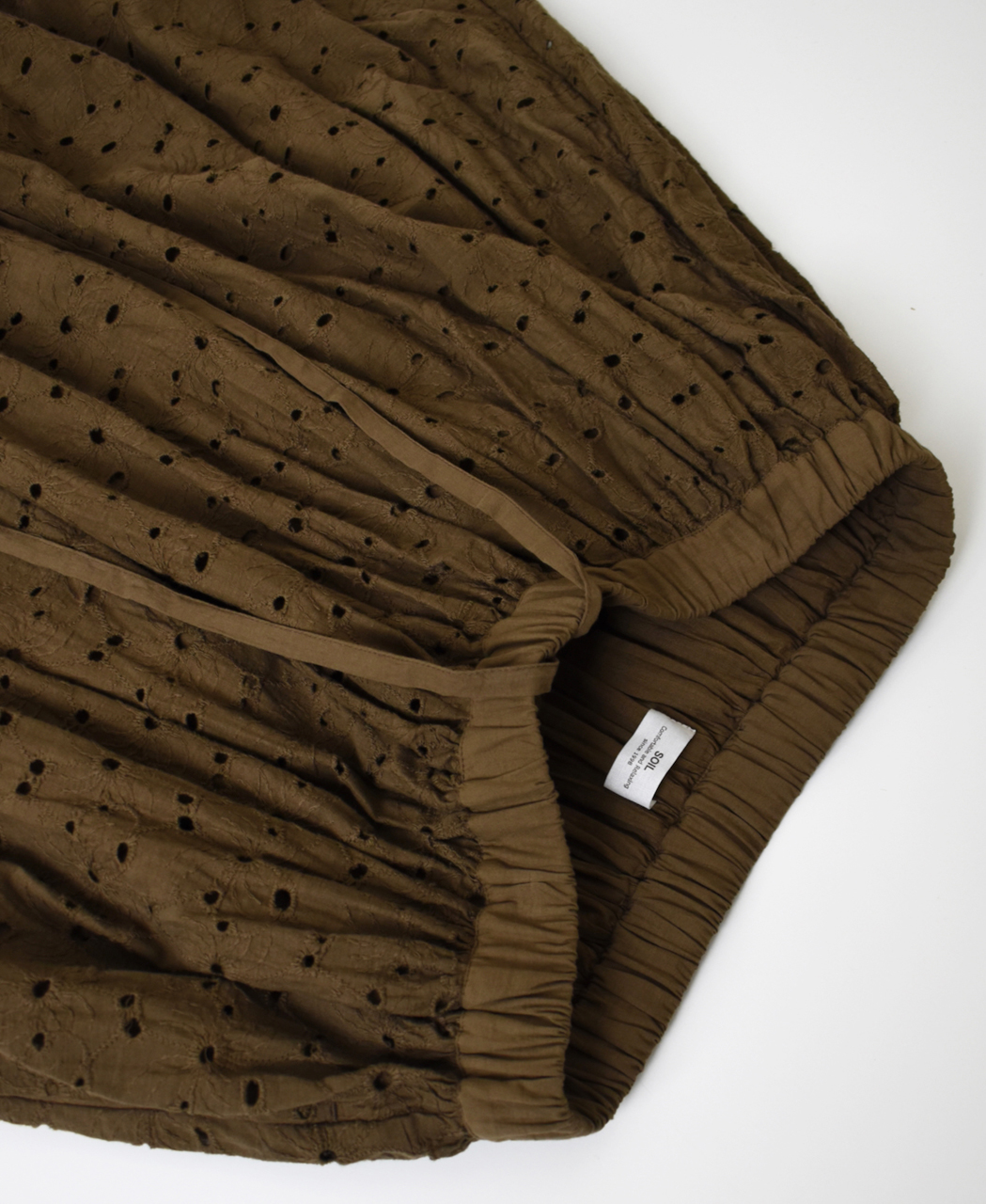 NSL26084(スカート) ALL HEMLA GATHERED SKIRT