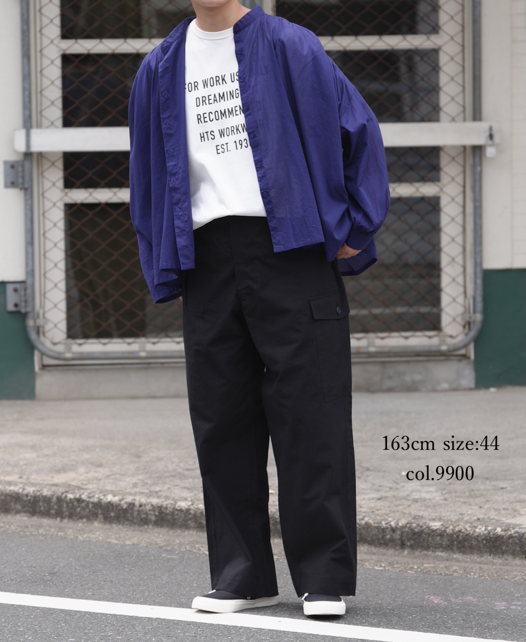 GNHT2601CLP(パンツ) COTTON/LINEN PLAIN WORK PANTS