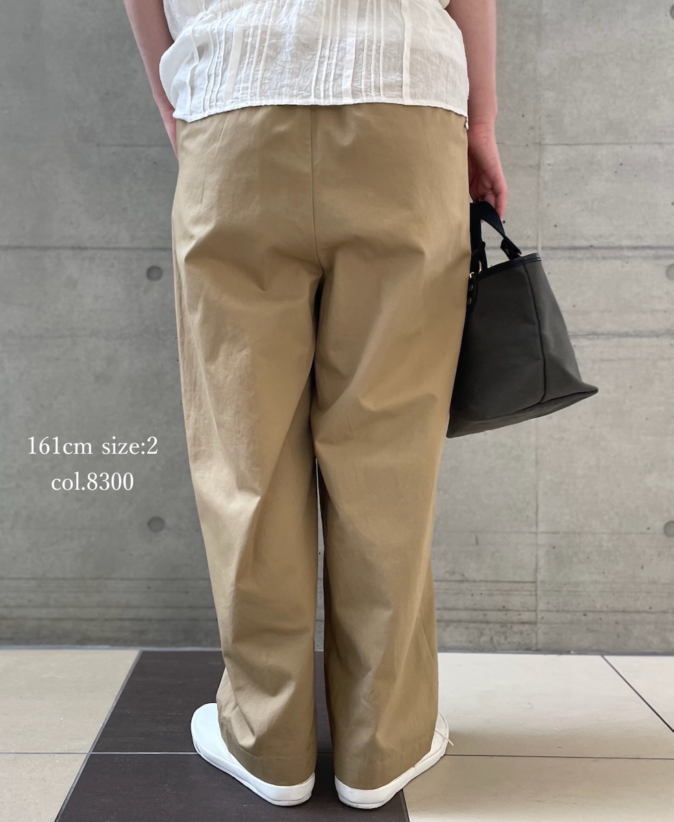 GNMDS2501CLW(パンツ) COTTON LINEN DYE WEATHER 2TUCK TAPERED EASY PANTS