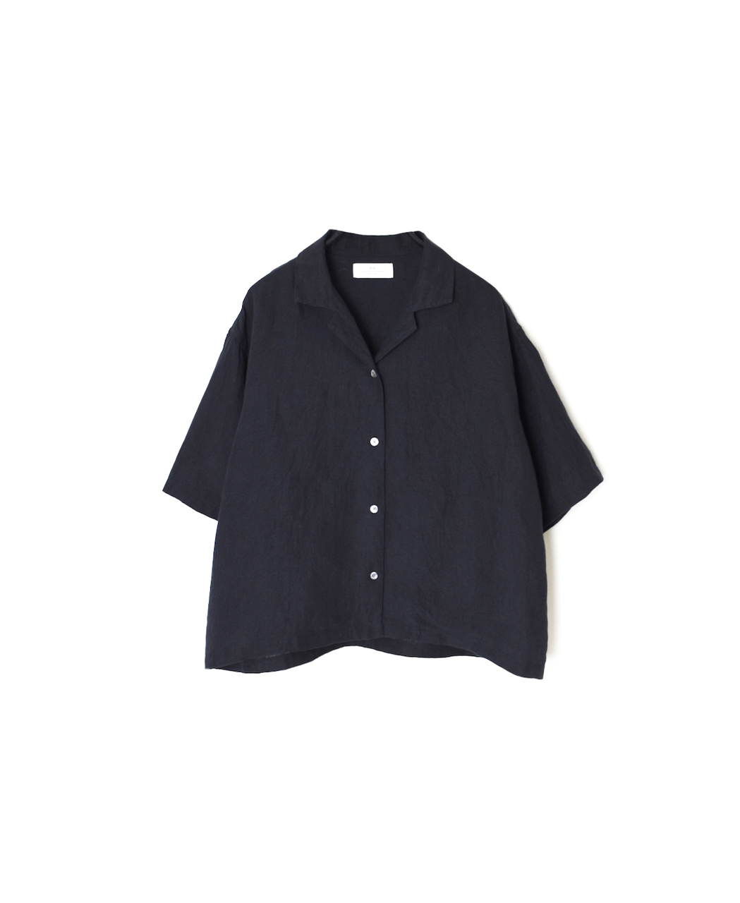 INSL26301(シャツ) 60s LINEN PLAIN OPEN COLLAR SHIRTS