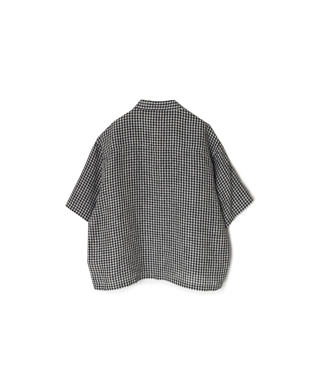 INSL26311(シャツ) 60s LINEN GINGHAM CHECK OPEN COLLAR SHIRTS