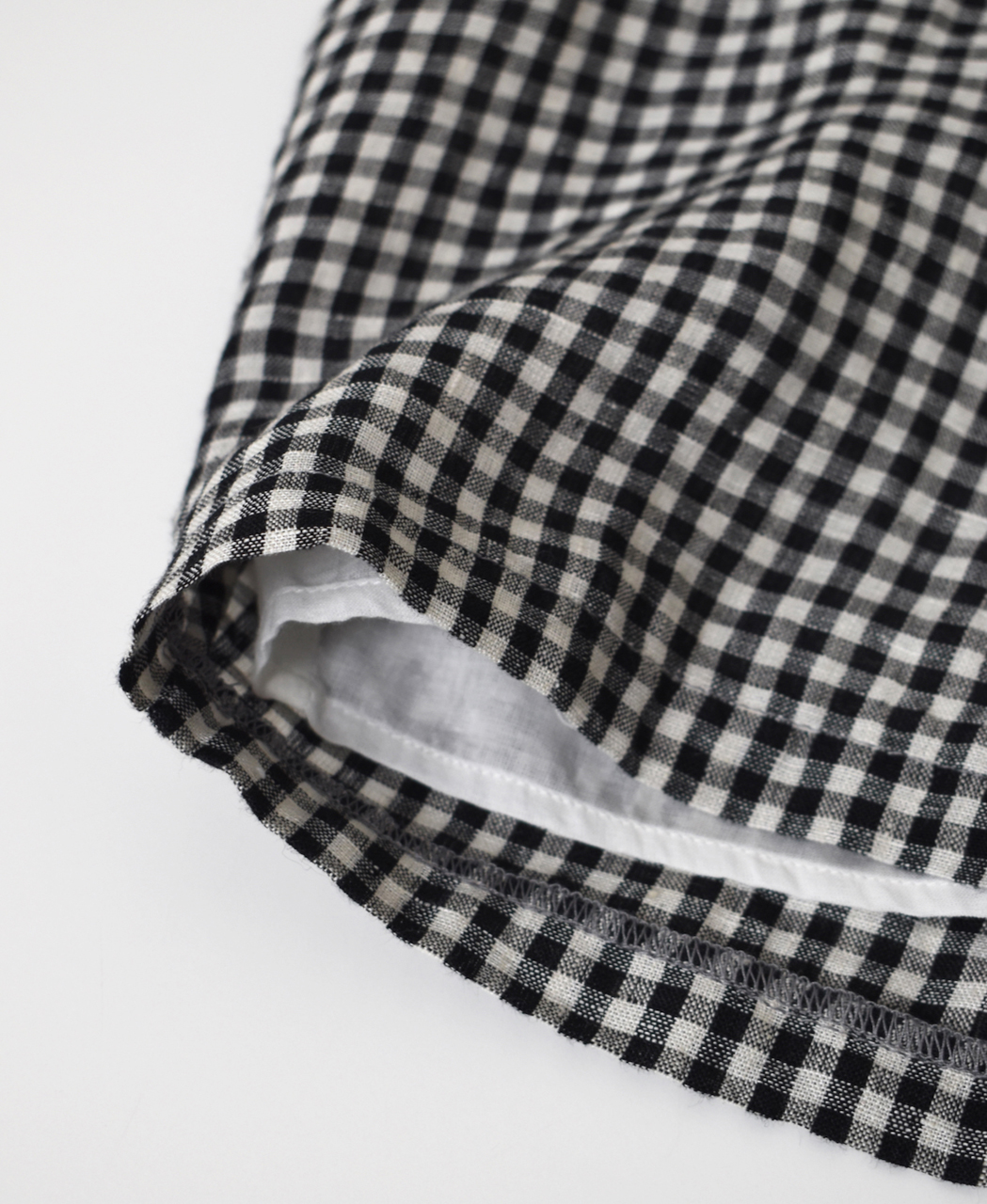 INSL26315(パンツ) 60s LINEN GINGHAM CHECK EASY PANTS