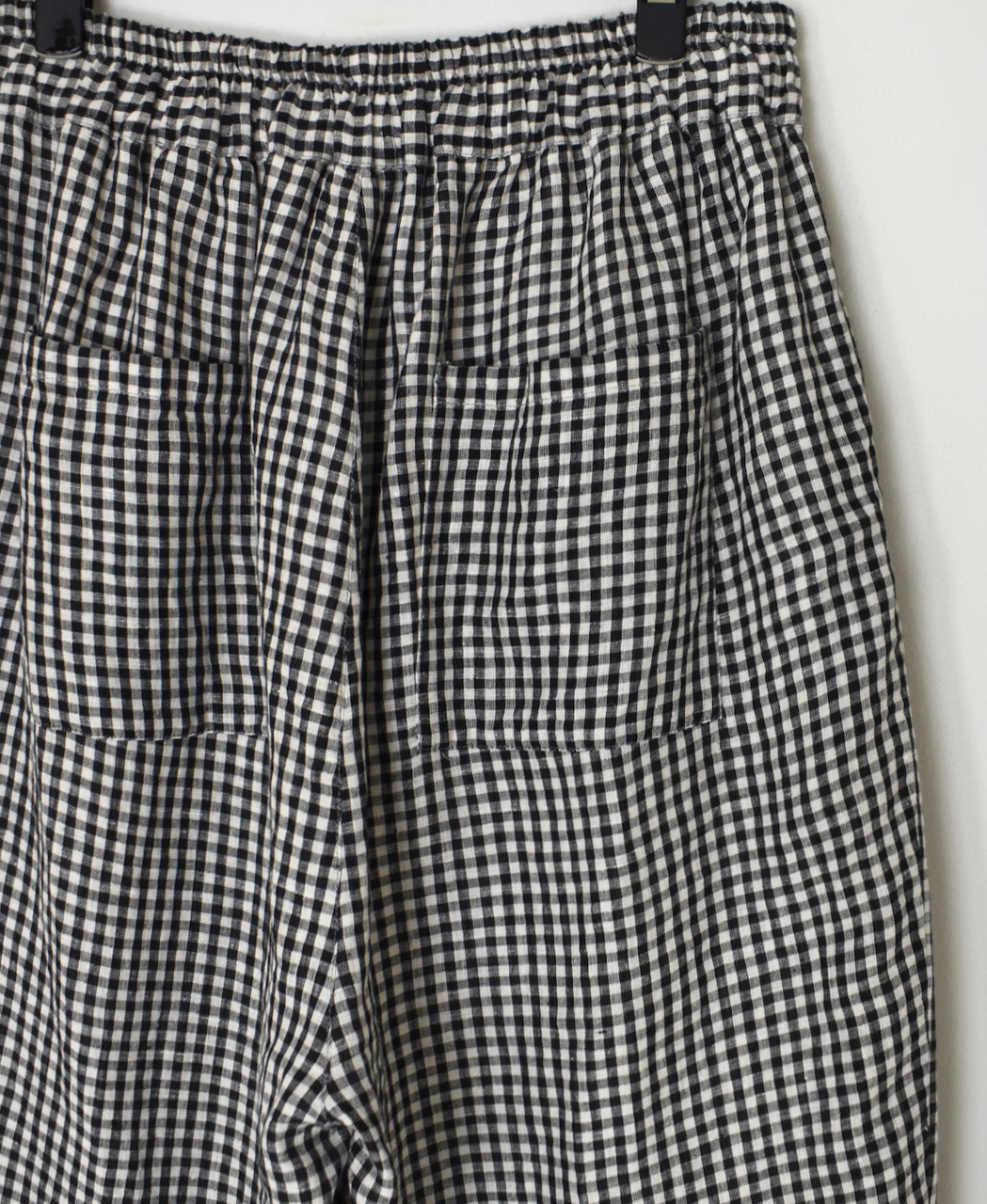 INSL26315(パンツ) 60s LINEN GINGHAM CHECK EASY PANTS